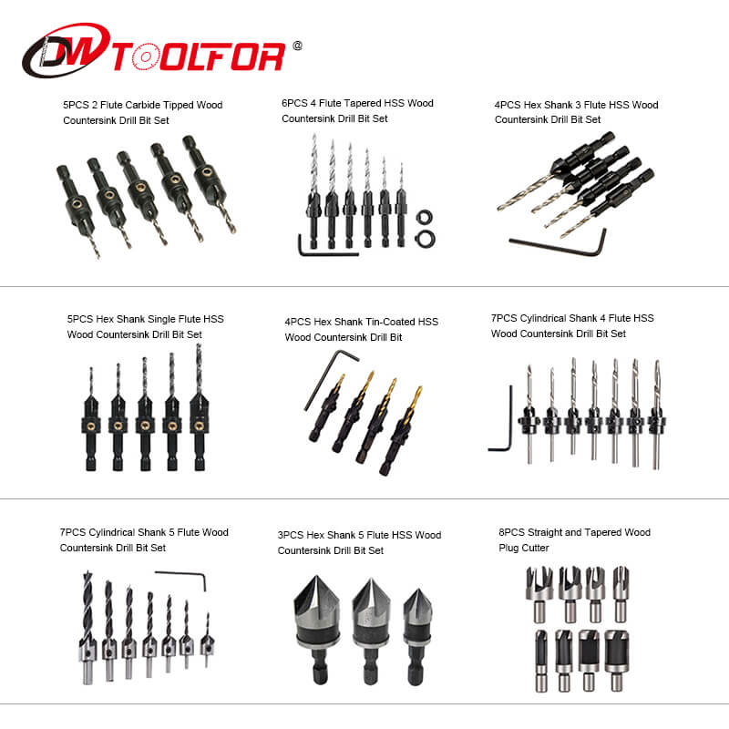 High Speed Steel Countersink Drill from China manufacturer Danyang Daming Co., Ltd.